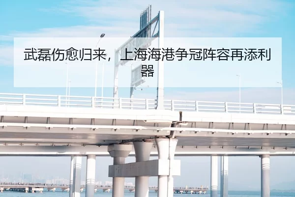 武磊伤愈归来，上海海港争冠阵容再添利器